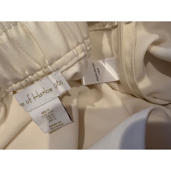 House of Harlow 1960 Revolve Wrap Cargo Midi Skirt Cream S - Picture 5 of 5